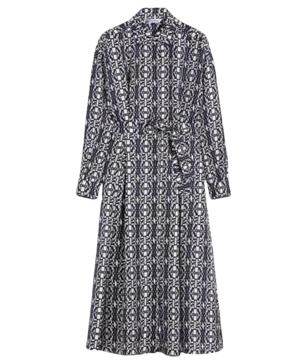 MAX MARA Мульти шелковое повседневное платье, фото 1