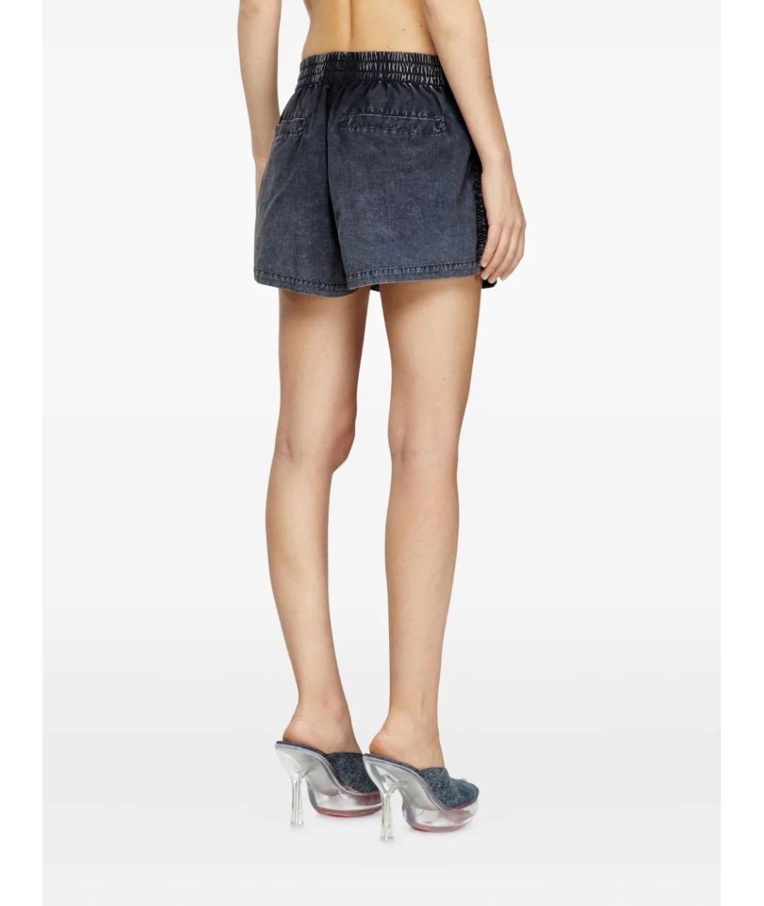 DIESEL Черные полиамидовые шорты, фото 2