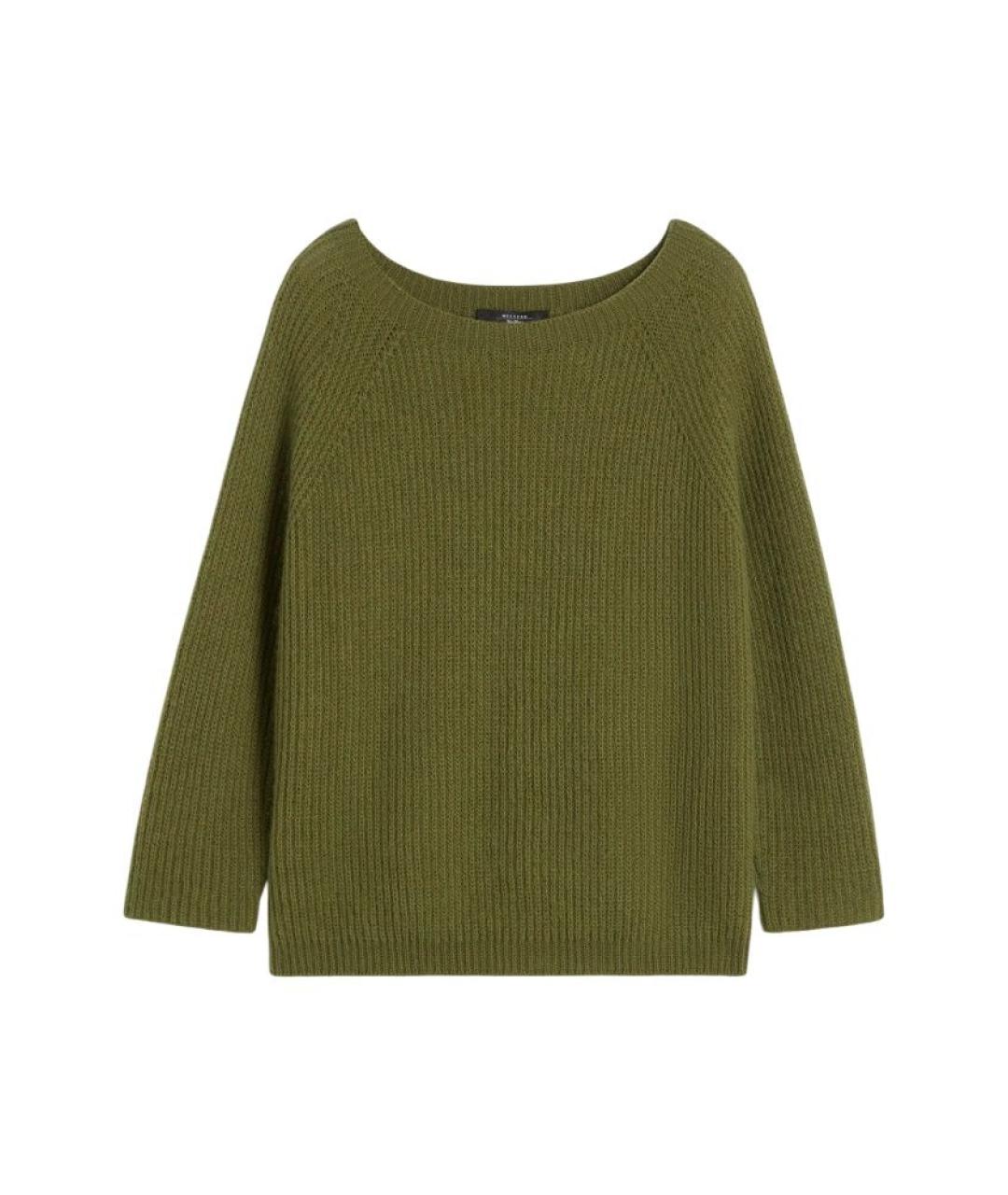WEEKEND MAX MARA Зеленый полиамидовый джемпер / свитер, фото 1