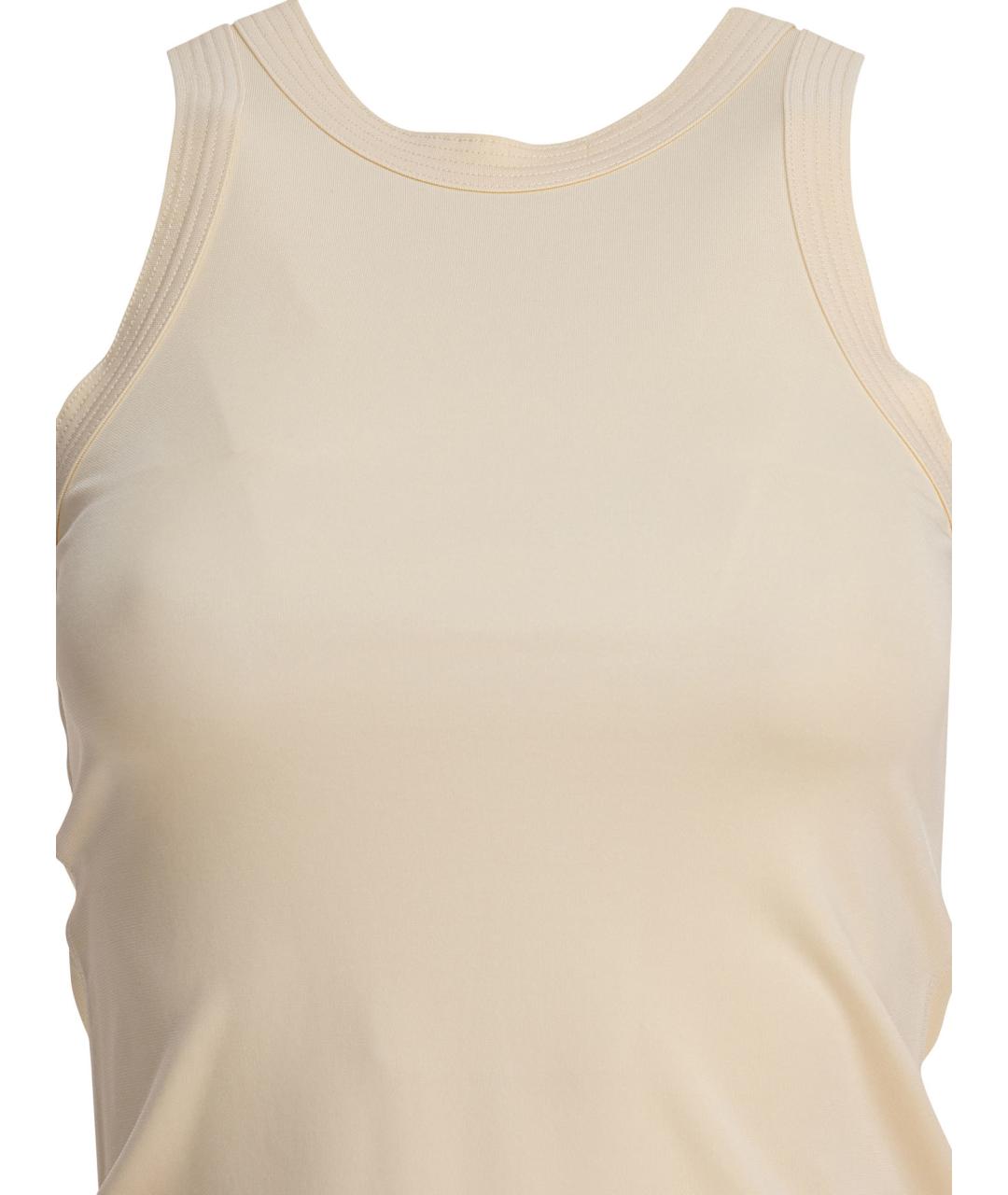 TOTEME Белая вискозная майка, фото 3