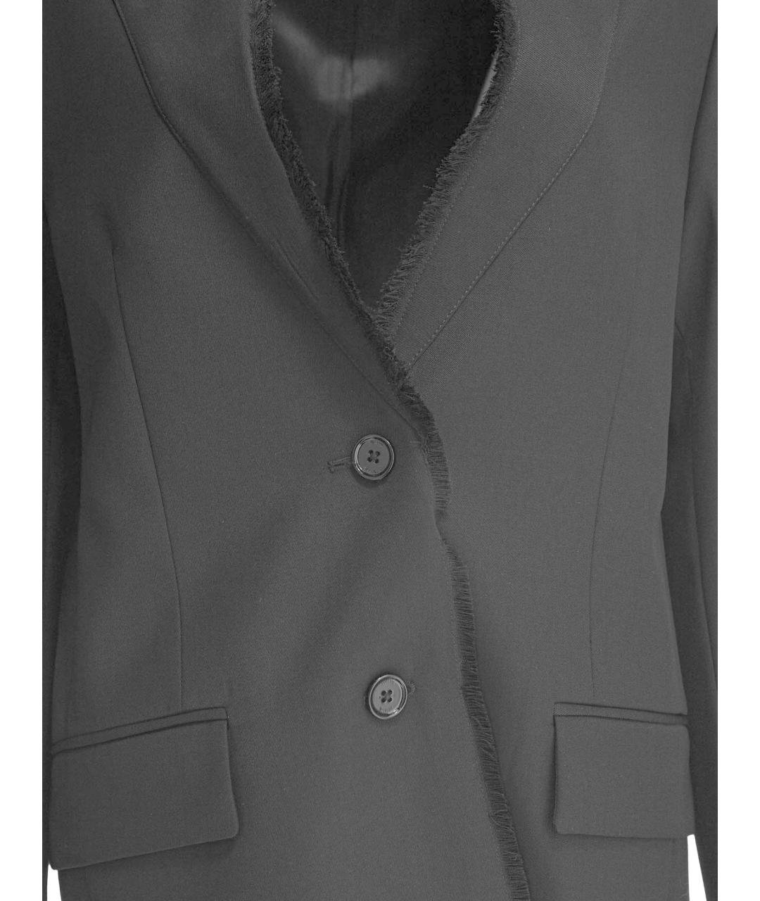 TOTEME Серый шерстяной жакет/пиджак, фото 3