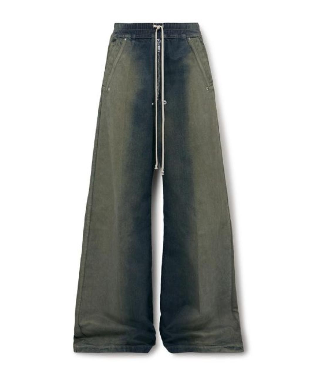 RICK OWENS Хлопковые повседневные брюки, фото 1