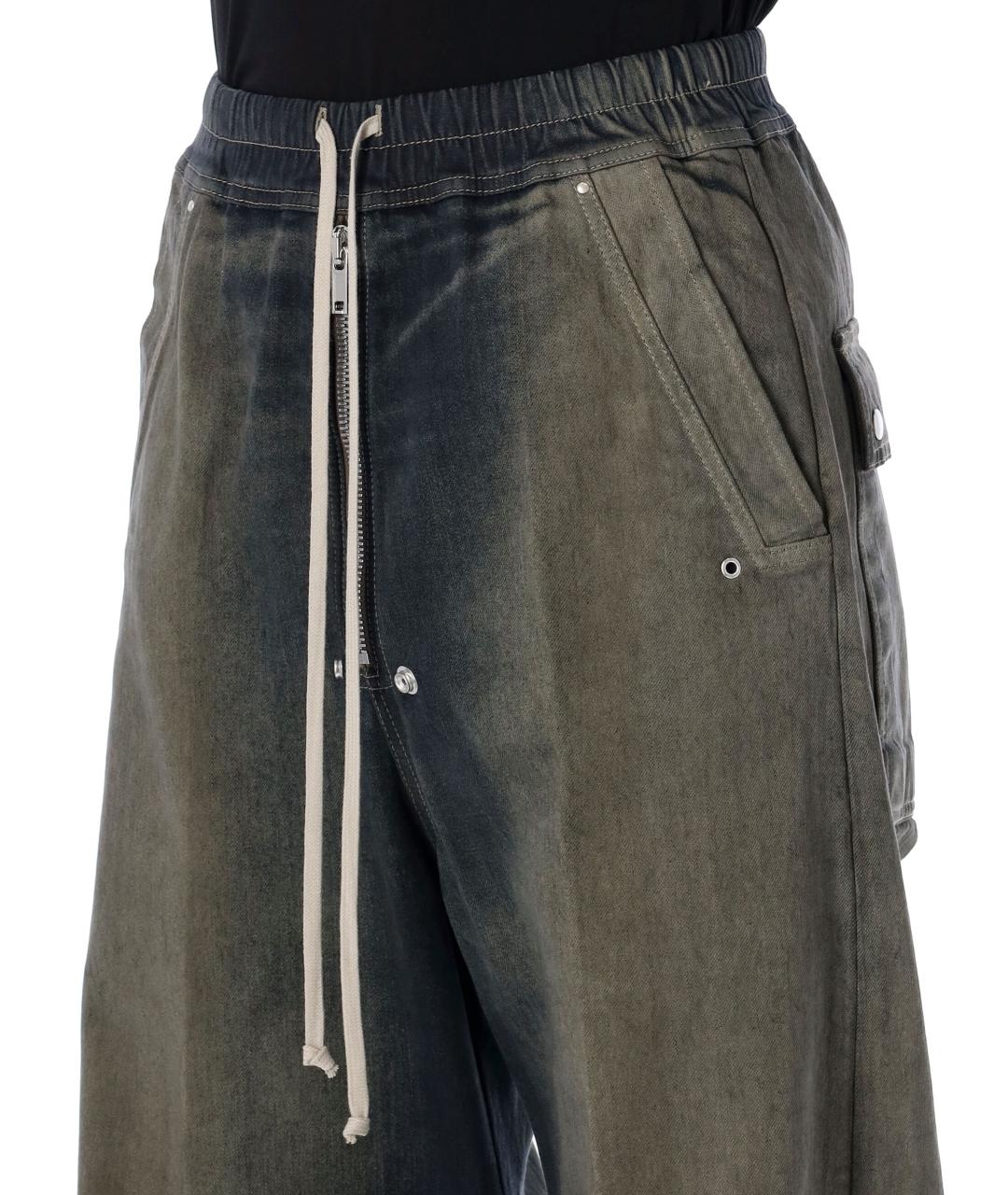 RICK OWENS Хлопковые повседневные брюки, фото 4