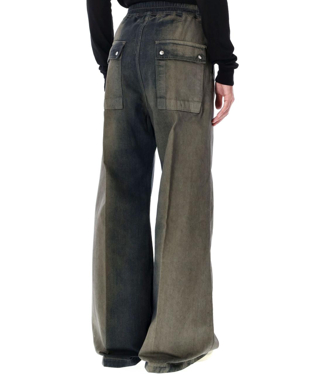 RICK OWENS Хлопковые повседневные брюки, фото 3