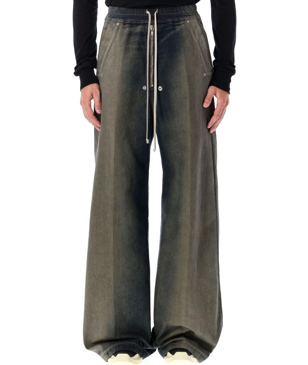 RICK OWENS Хлопковые повседневные брюки, фото 2