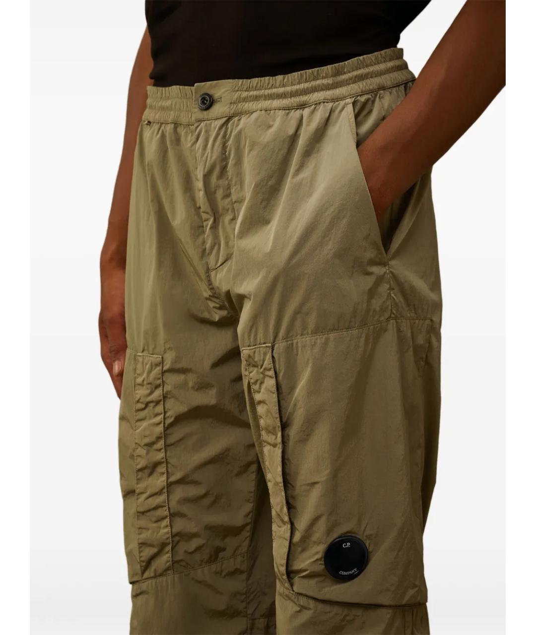 CP COMPANY Зеленые повседневные брюки, фото 4