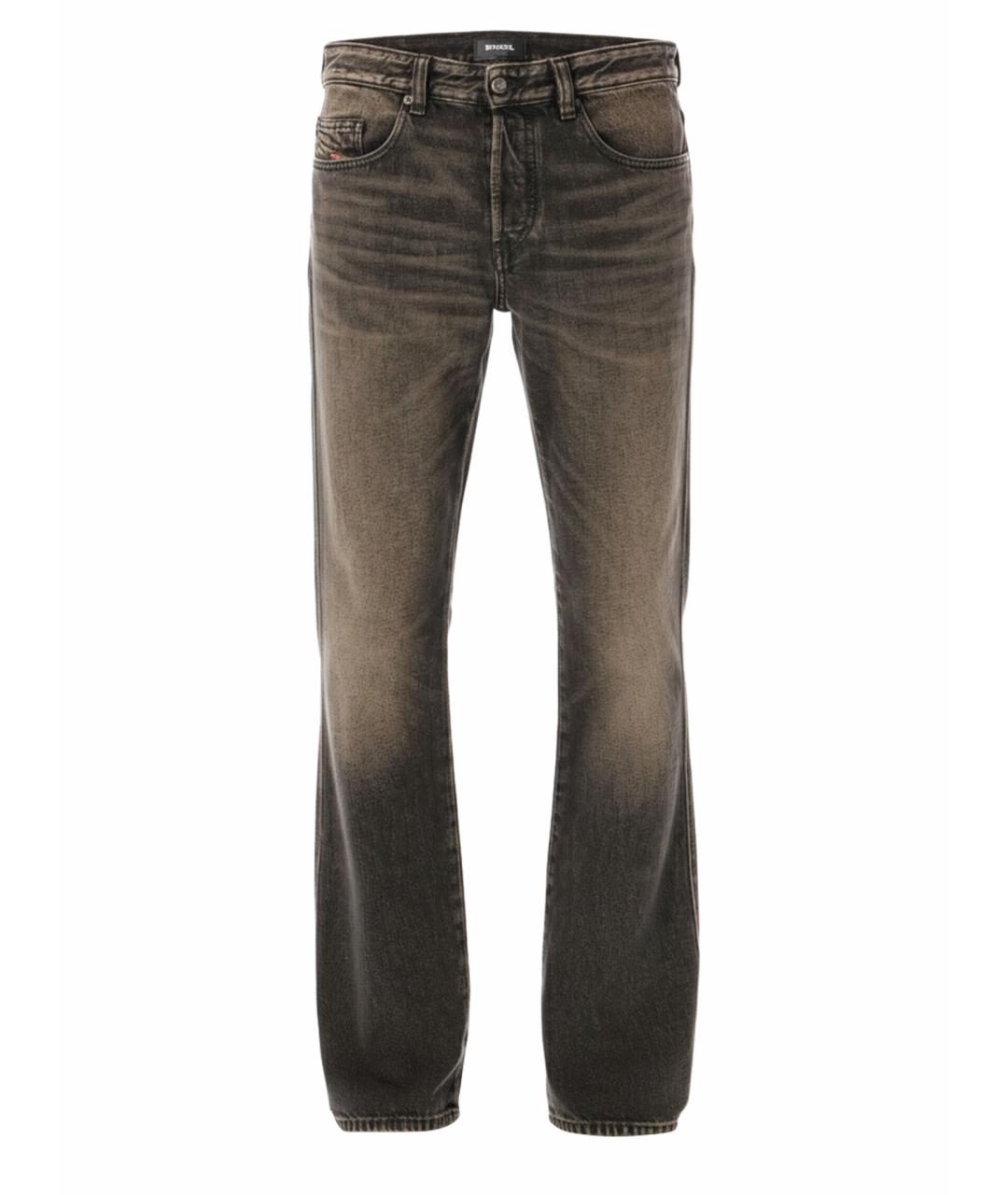 DIESEL Синие хлопковые прямые джинсы, фото 1