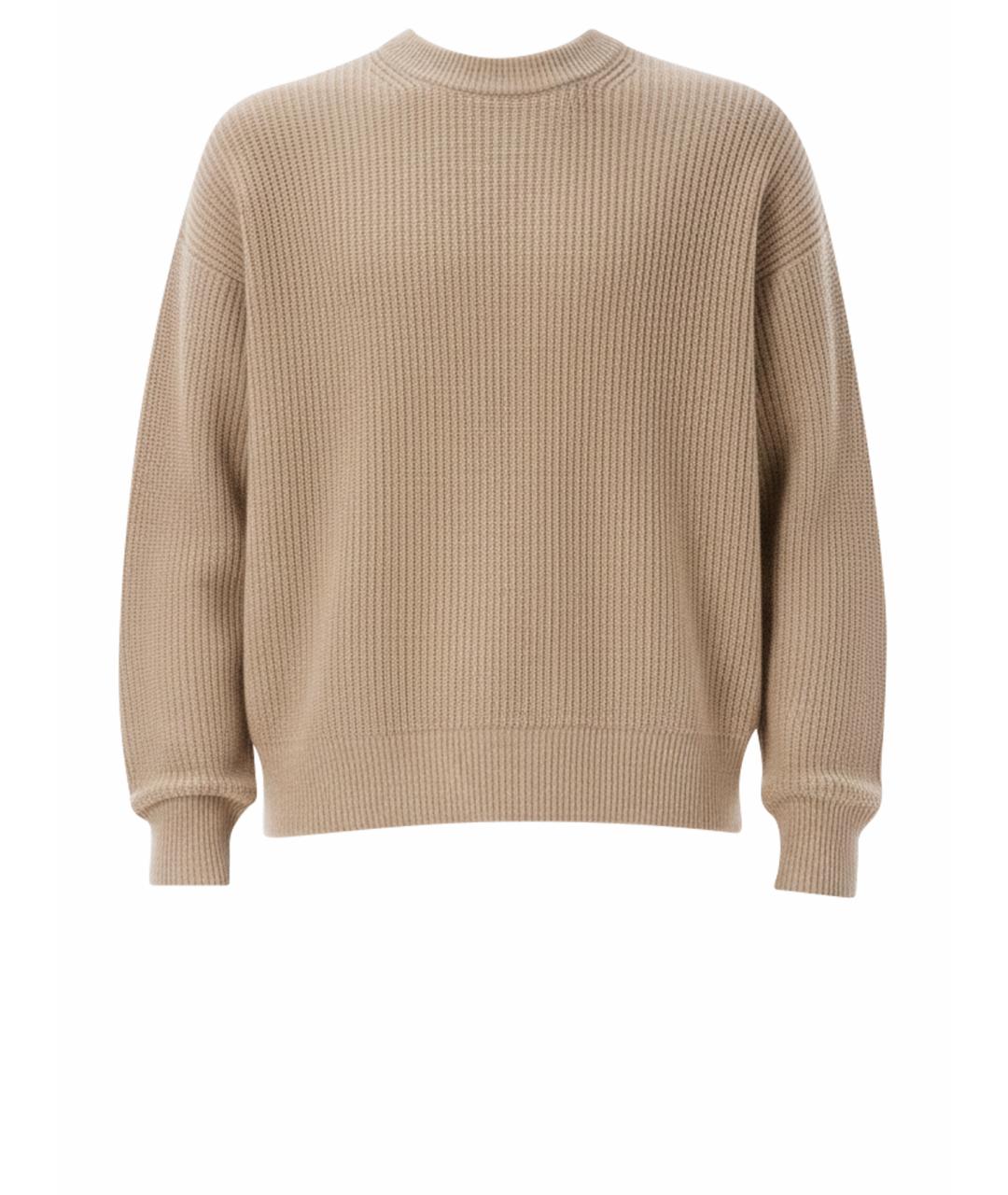 ISABEL MARANT Бежевый шерстяной джемпер / свитер, фото 1