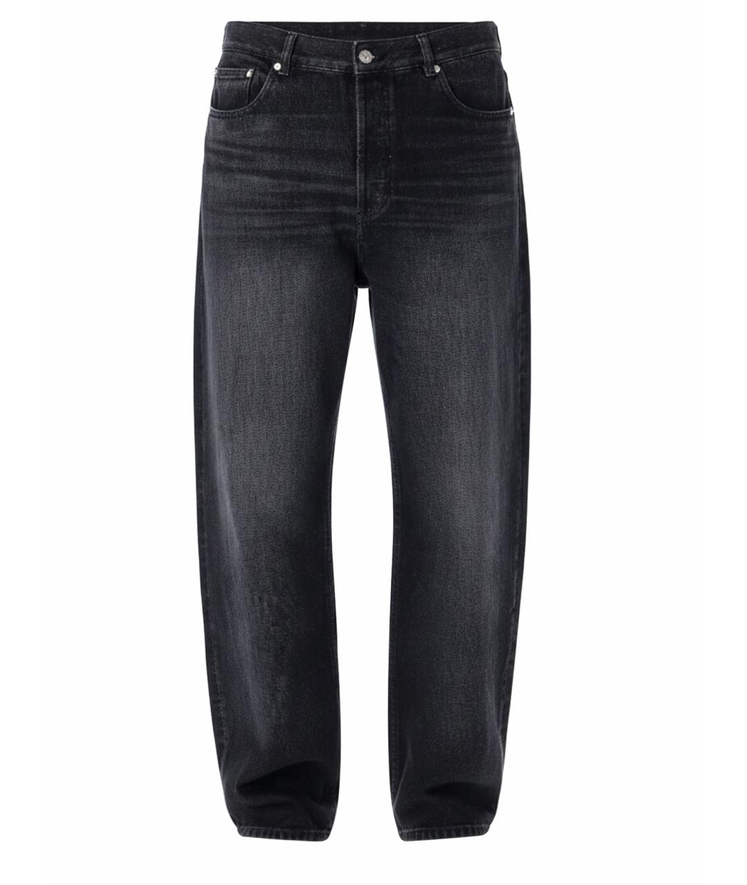 A.P.C. Черные хлопковые повседневные брюки, фото 1