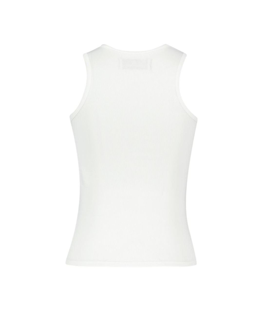 VIVIENNE WESTWOOD Белая хлопковая майка, фото 2