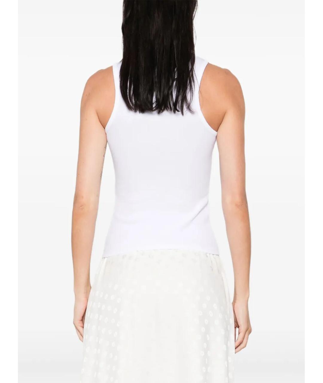 VIVIENNE WESTWOOD Белая хлопковая майка, фото 4