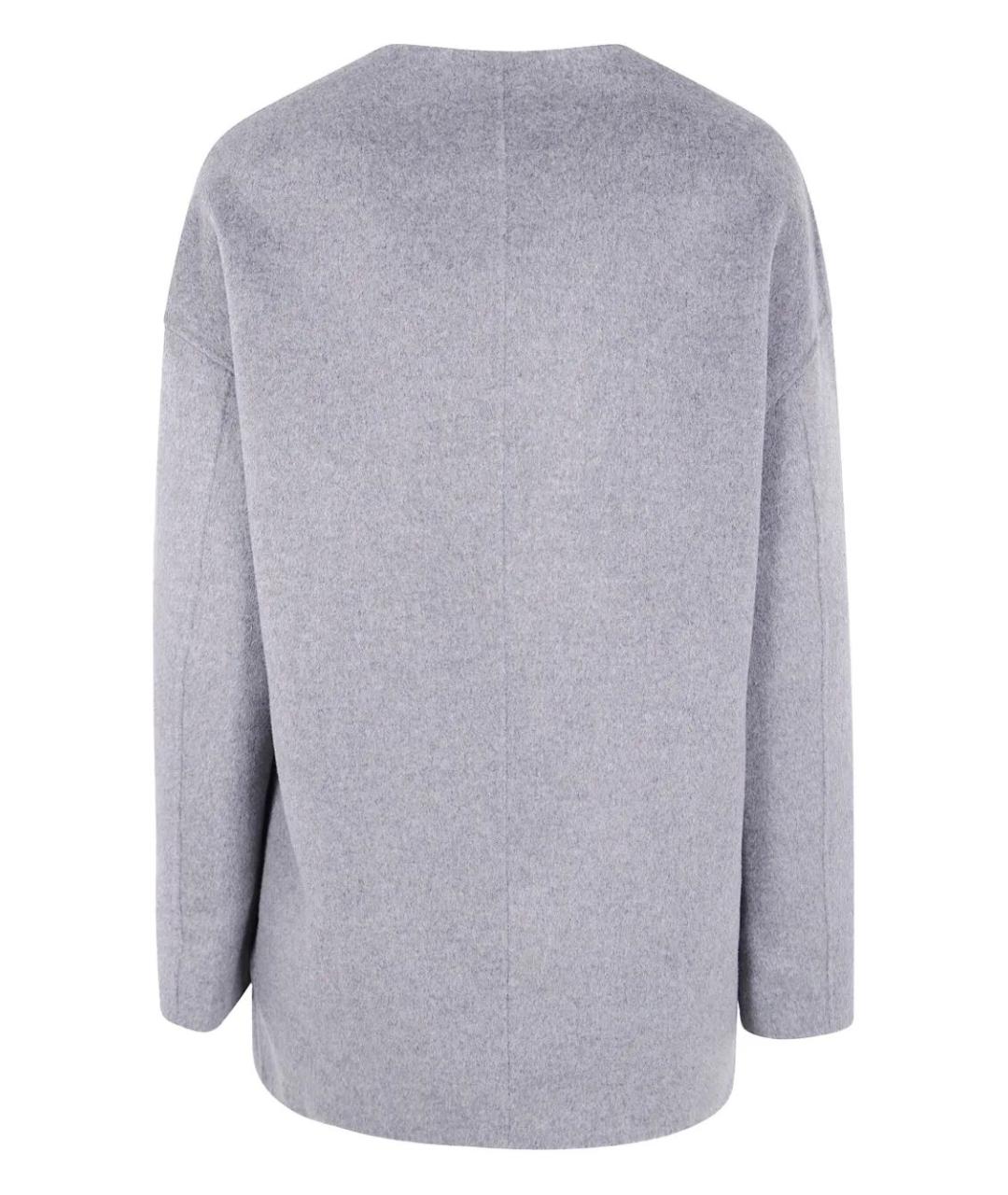 LOULOU STUDIO Серое кашемировое пальто, фото 3