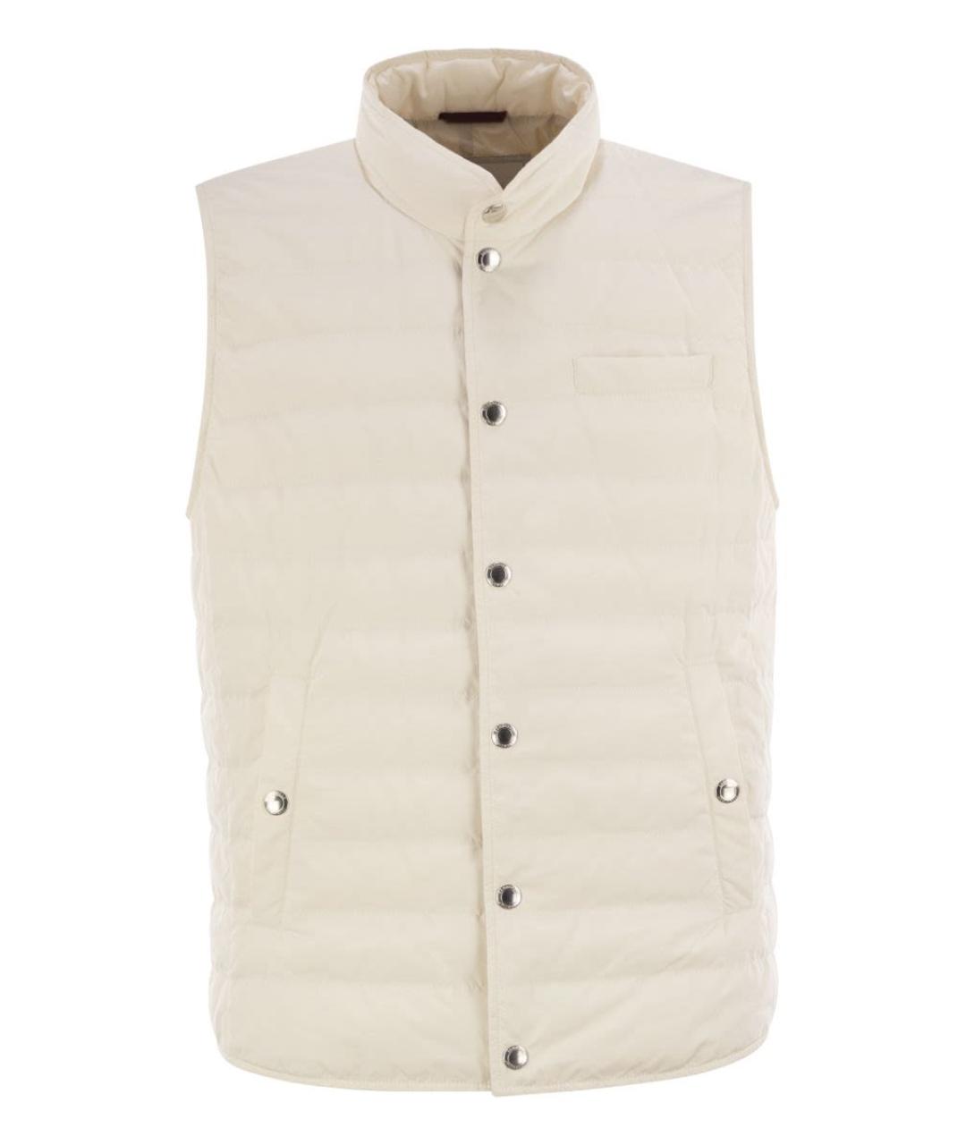 BRUNELLO CUCINELLI Бежевый жилет, фото 1