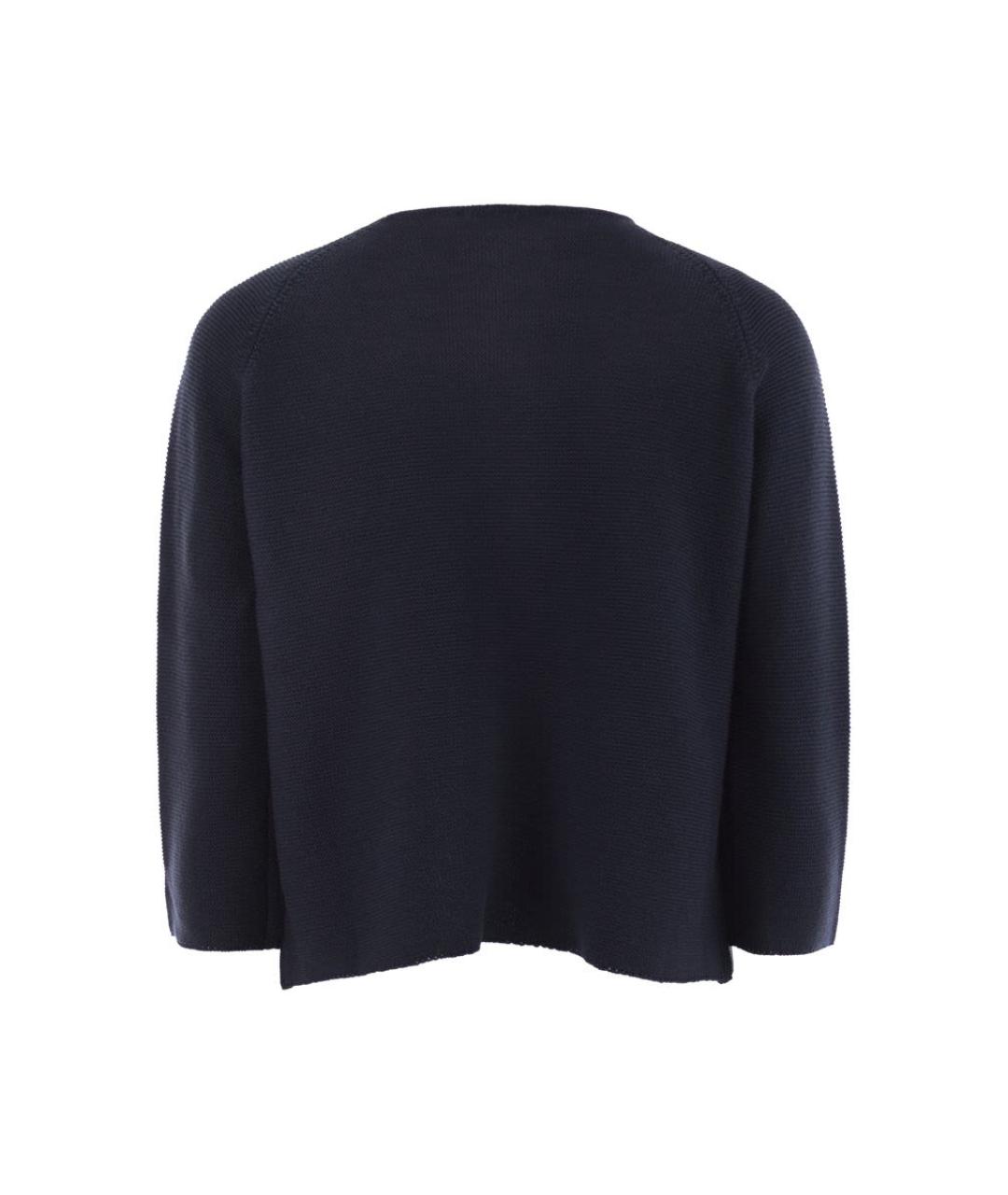 WEEKEND MAX MARA Синий хлопковый джемпер / свитер, фото 2