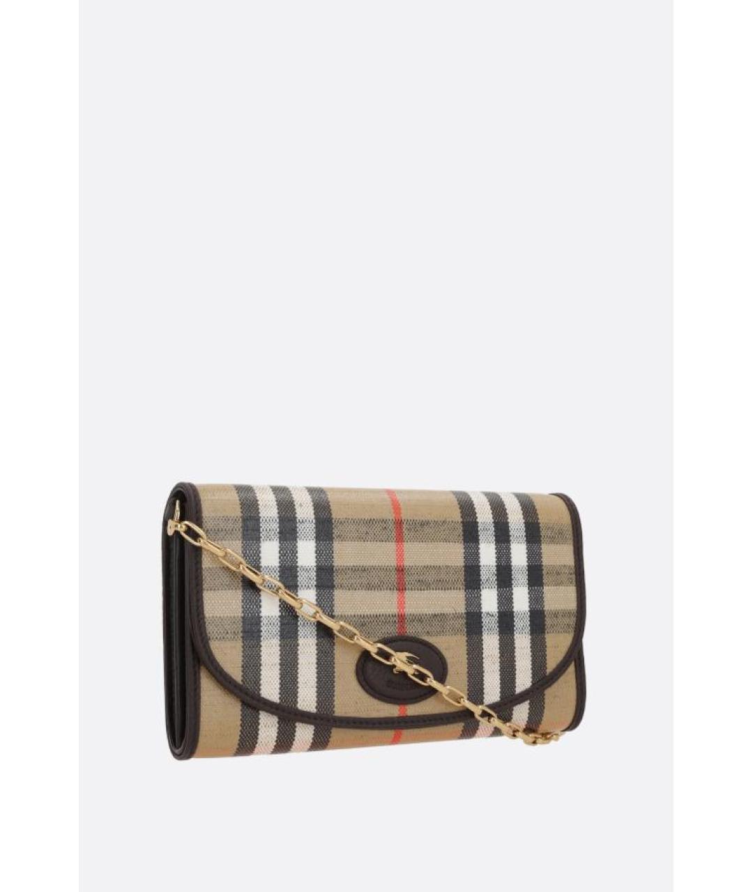 BURBERRY Мульти хлопковая сумка через плечо, фото 4