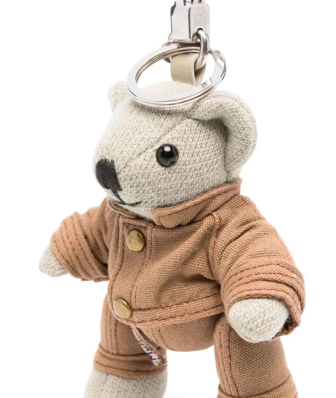 BURBERRY Бежевый брелок, фото 2