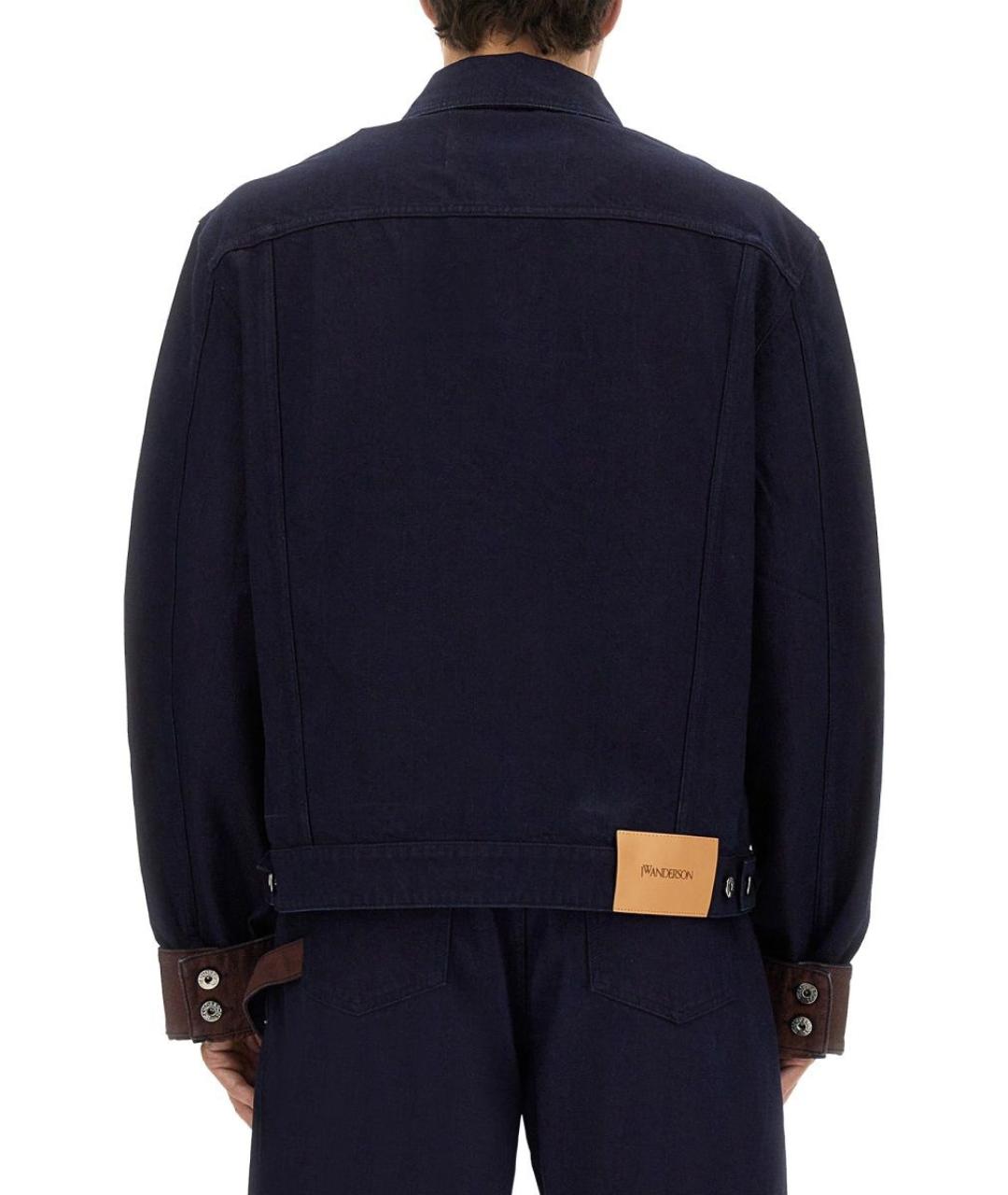 J.W.ANDERSON Синяя хлопковая куртка, фото 3