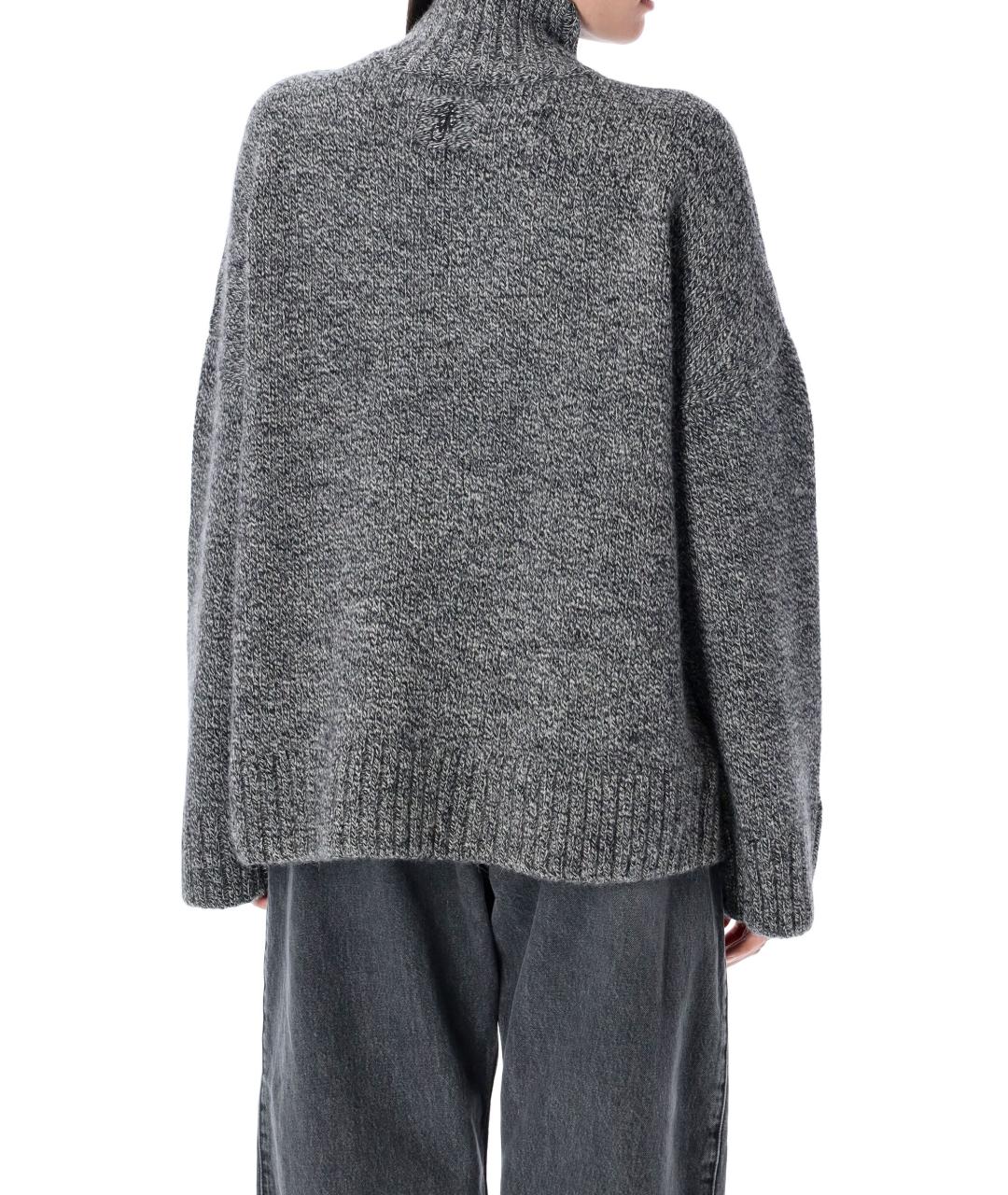 J.W.ANDERSON Серый шерстяной джемпер / свитер, фото 2