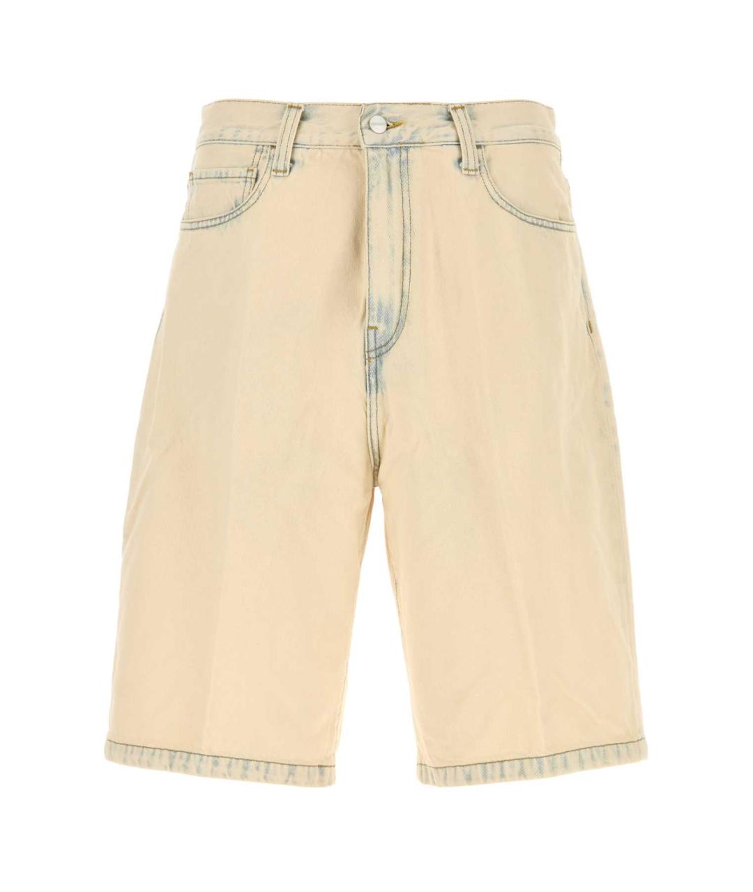 CARHARTT WIP Бежевые хлопковые шорты, фото 1