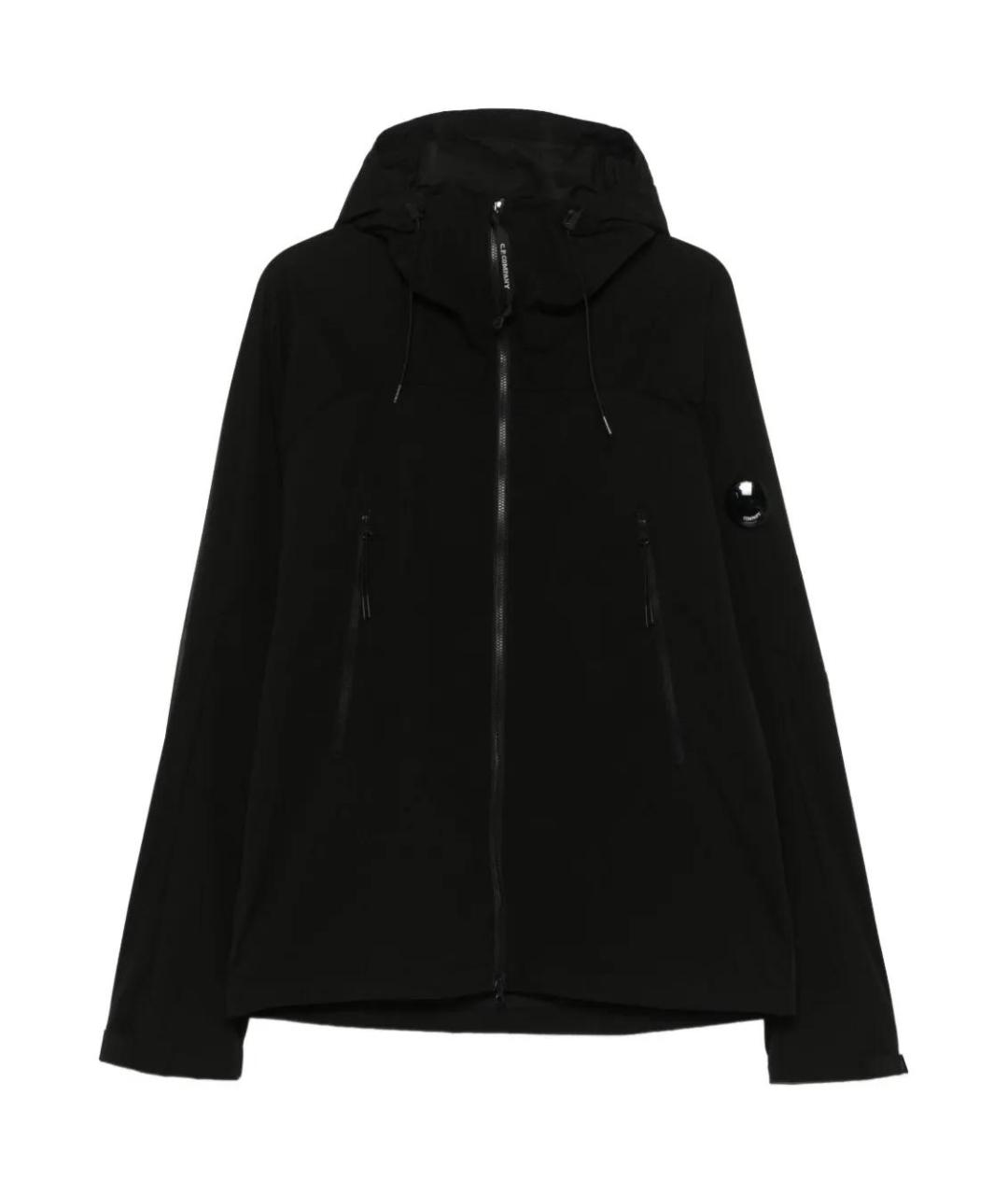 CP COMPANY Черная полиэстеровая куртка, фото 1