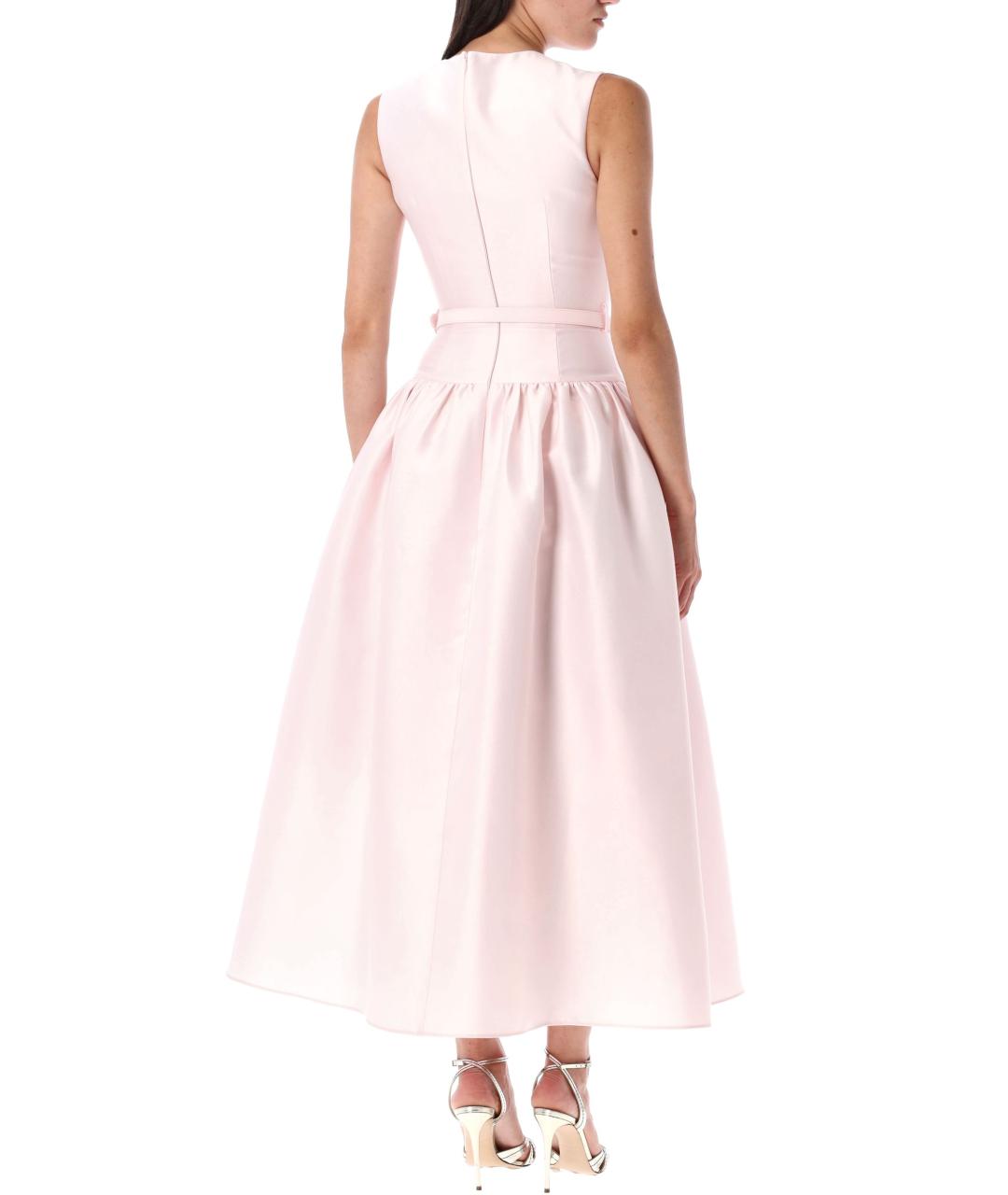 SELF-PORTRAIT Розовое полиэстеровое коктейльное платье, фото 3