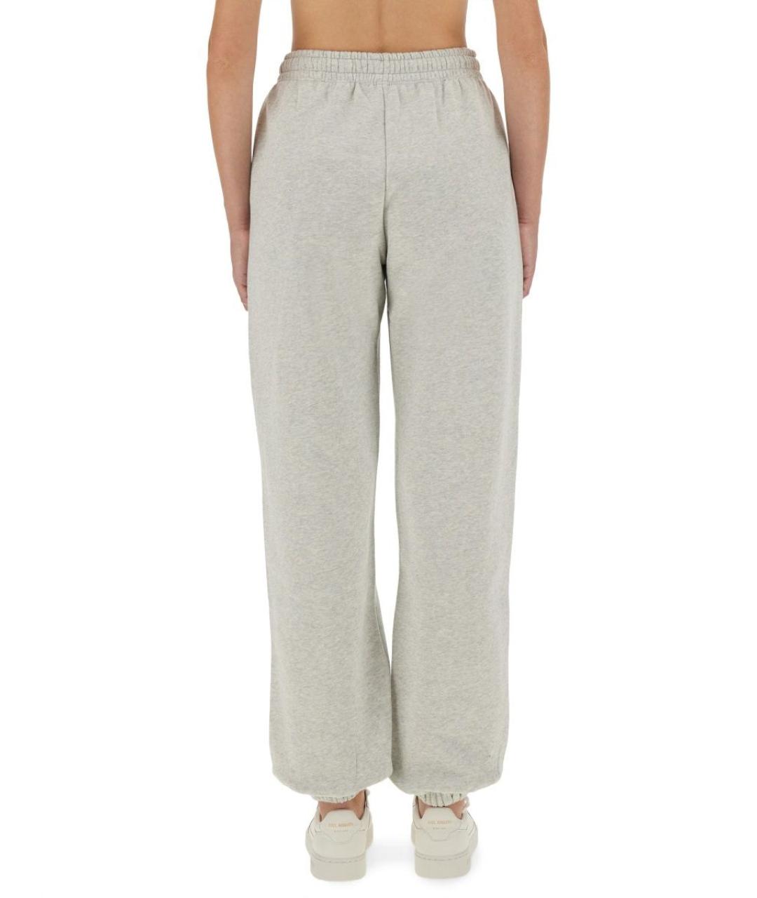 ROTATE Серые хлопковые спортивные брюки и шорты, фото 2