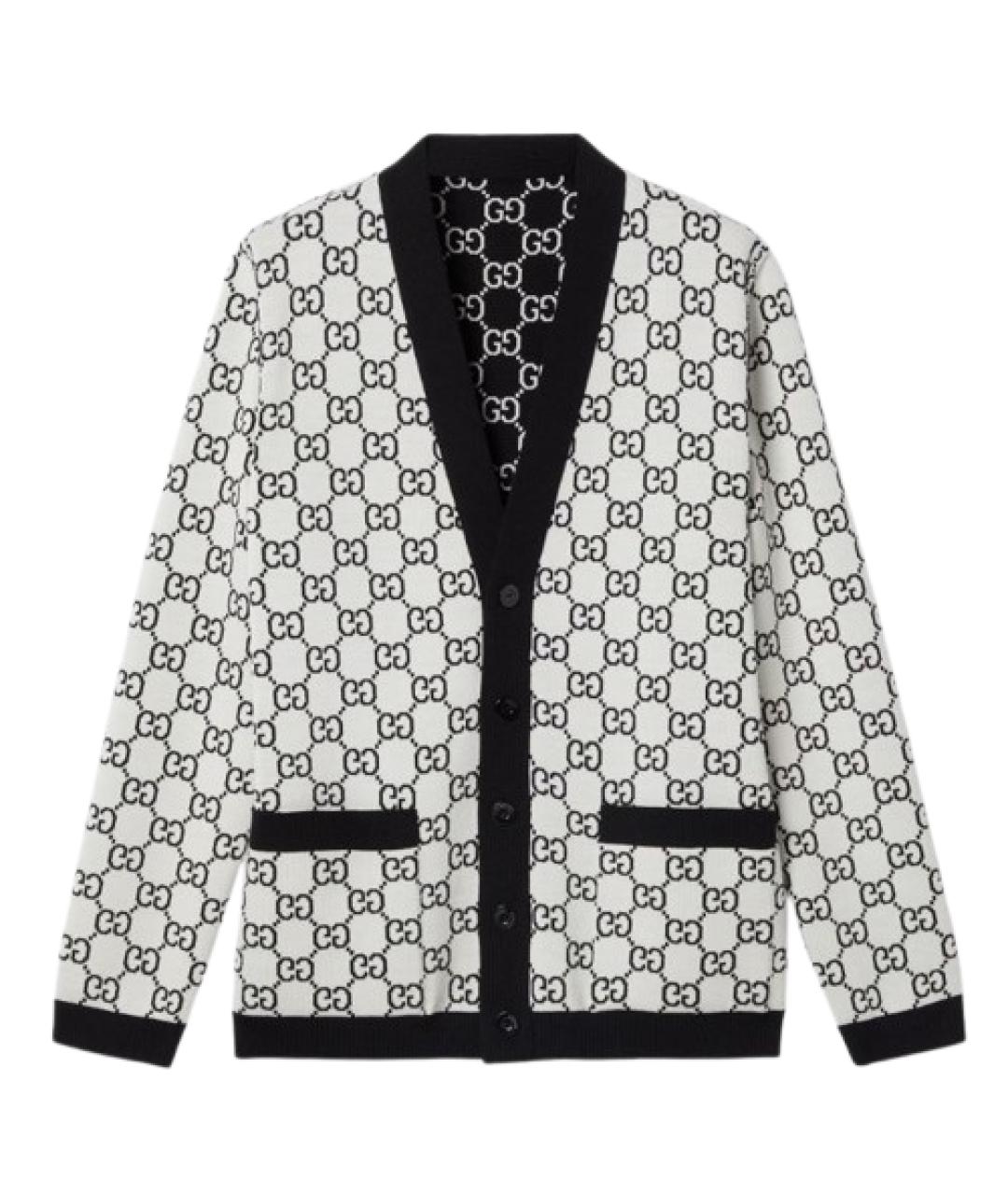 GUCCI Мульти шерстяной кардиган, фото 1
