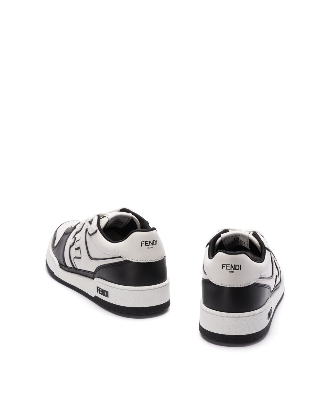 FENDI Мульти кожаные низкие кроссовки / кеды, фото 5