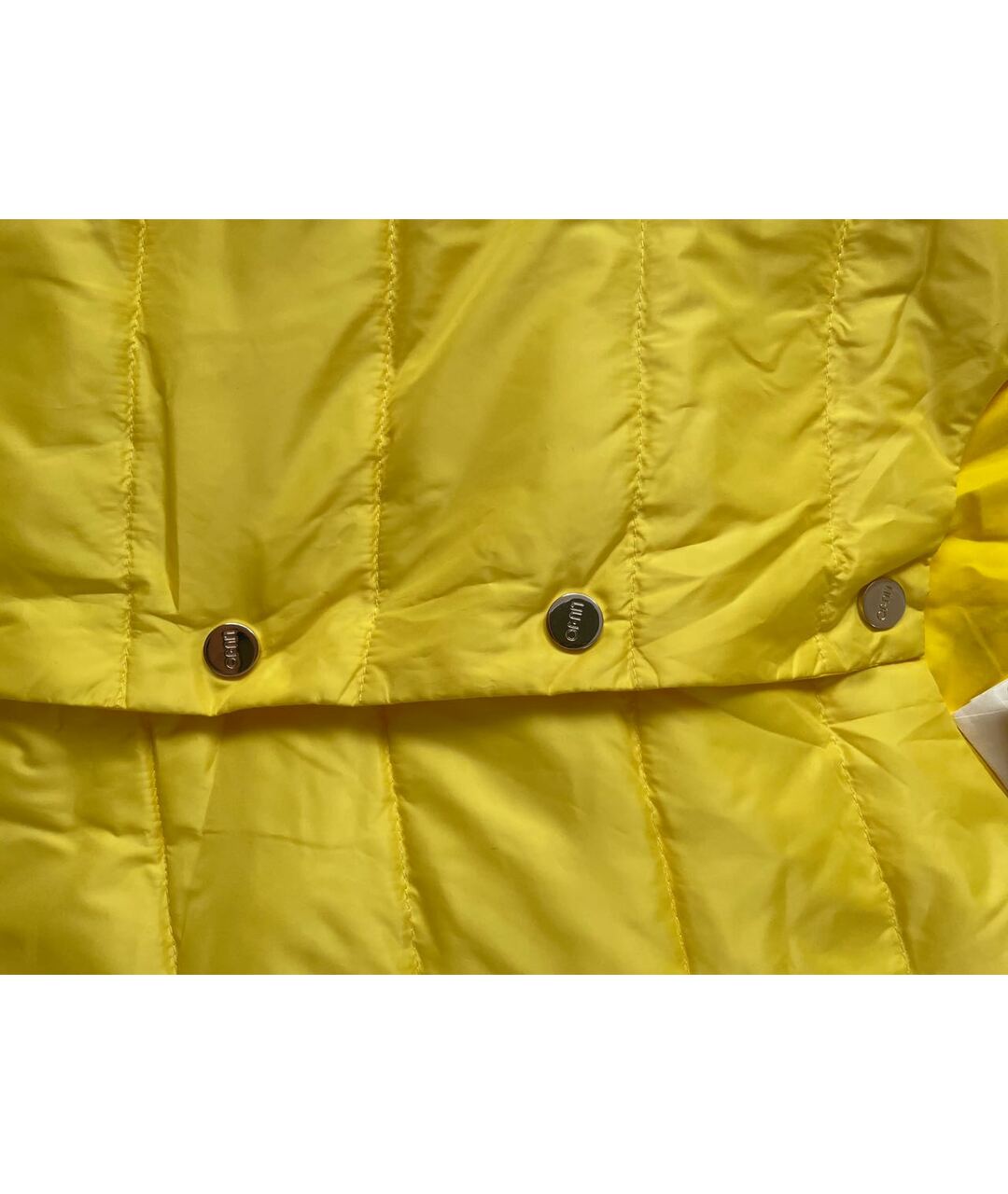 LIU JO Желтая полиамидовая куртка, фото 5