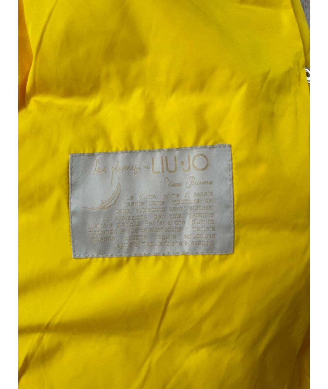 LIU JO Желтая полиамидовая куртка, фото 7