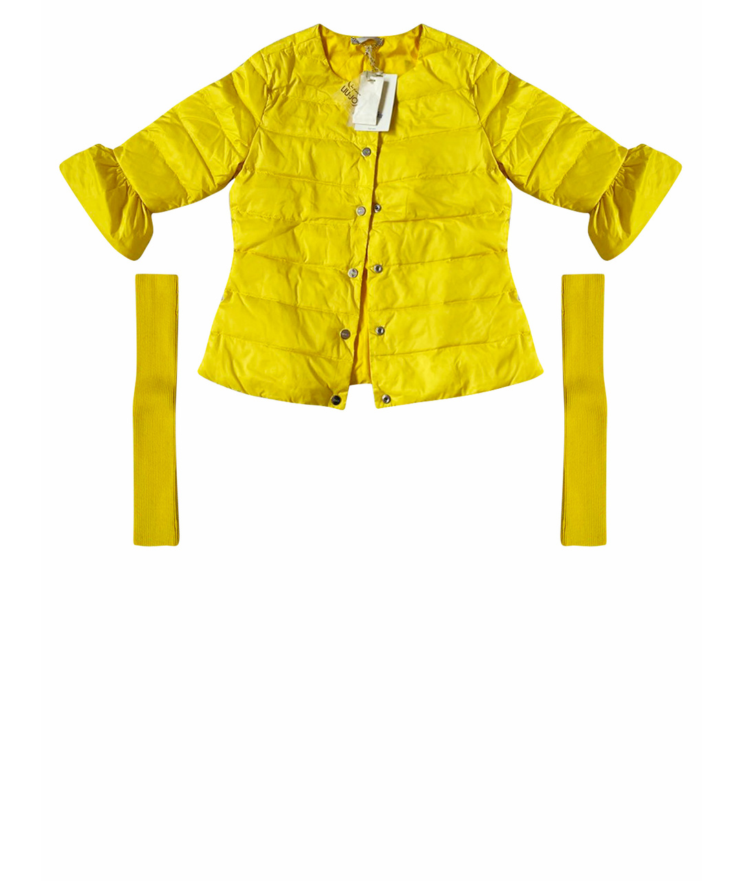 LIU JO Желтая полиамидовая куртка, фото 1