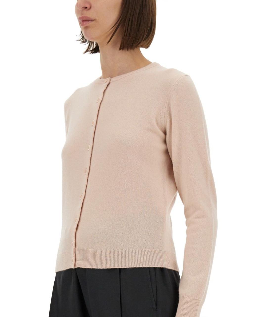 MAISON MARGIELA Розовый шерстяной кардиган, фото 5