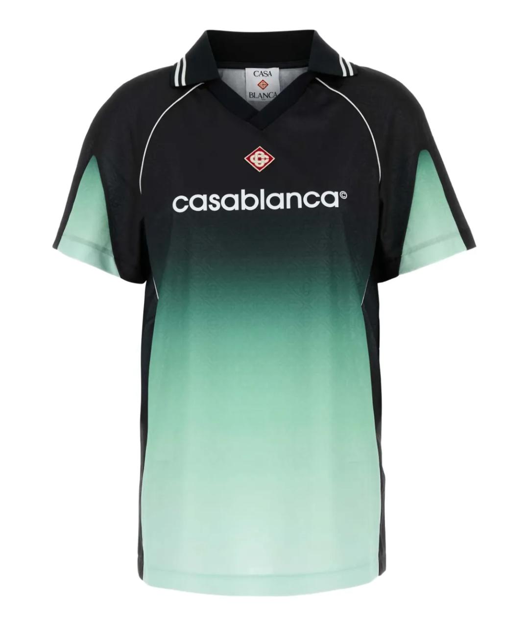 CASABLANCA Мульти синтетическое поло с коротким рукавом, фото 1