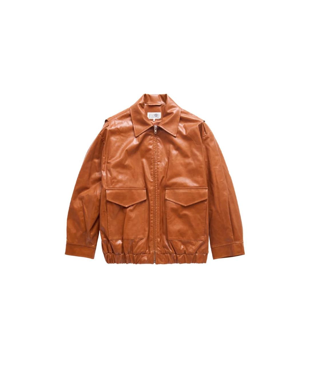 MM6 MAISON MARGIELA Коричневая куртка, фото 1