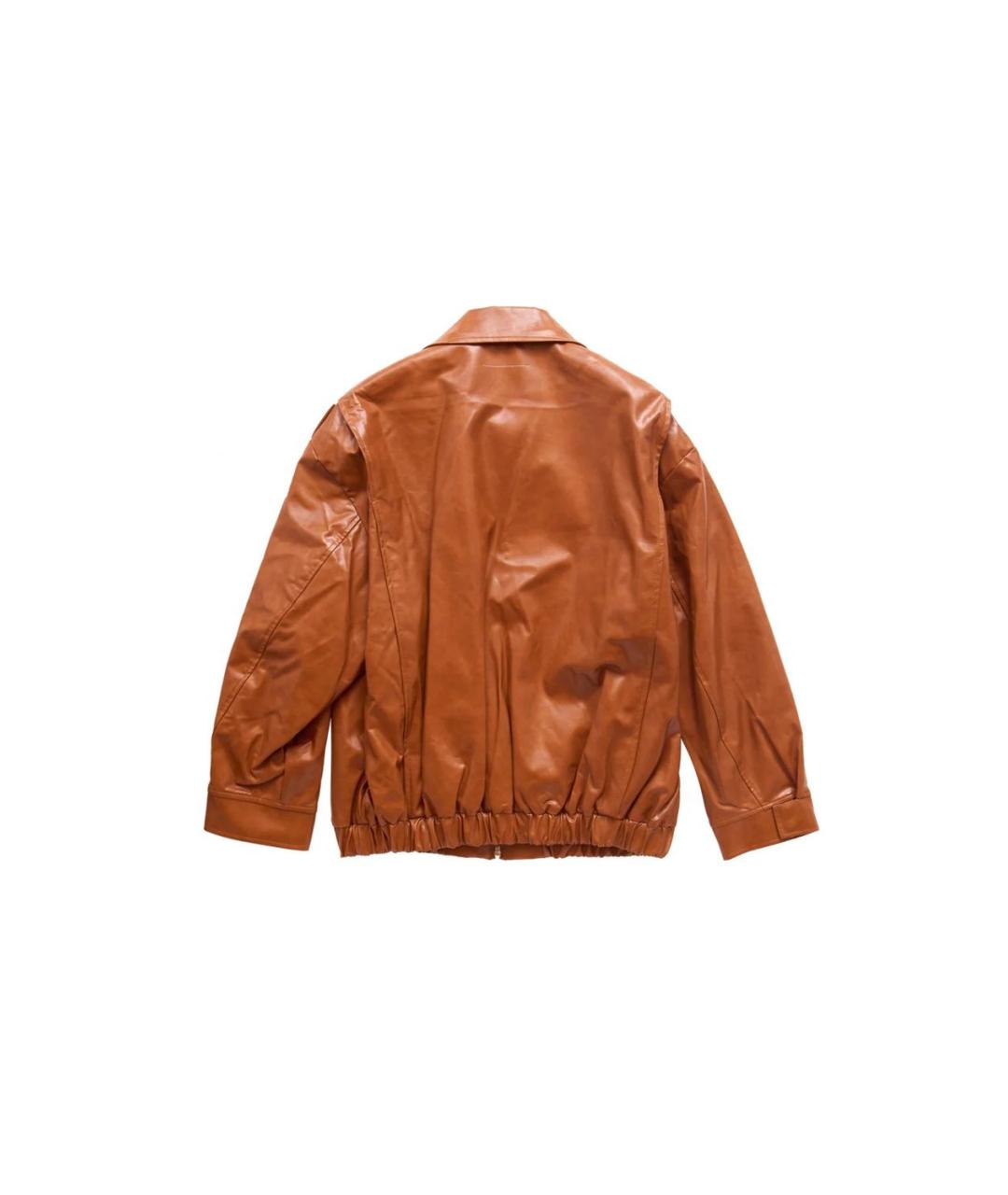 MM6 MAISON MARGIELA Коричневая куртка, фото 2