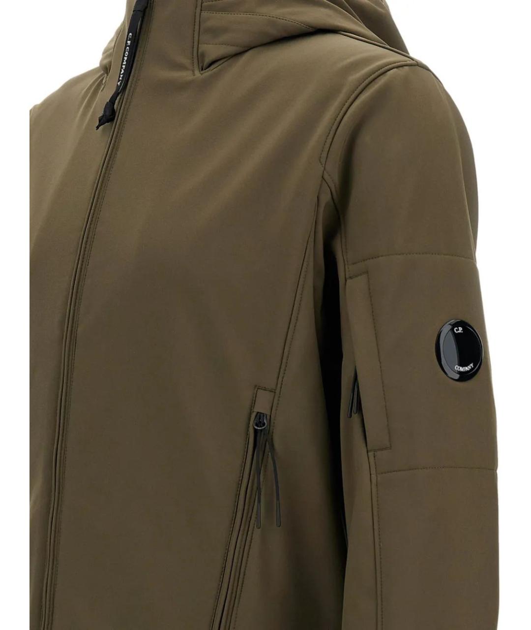 CP COMPANY Зеленая полиэстеровая куртка, фото 3
