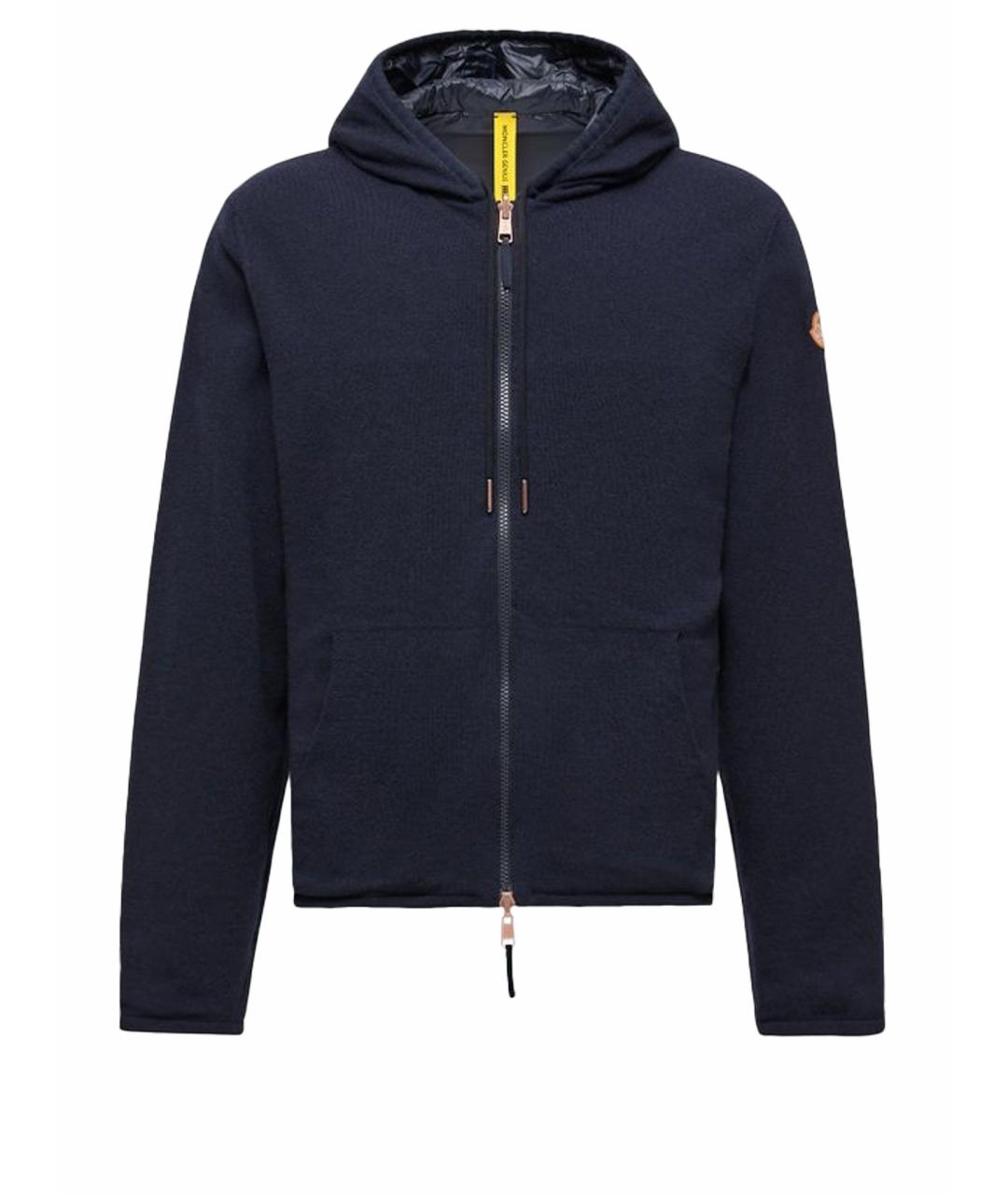 MONCLER Темно-синяя куртка, фото 1