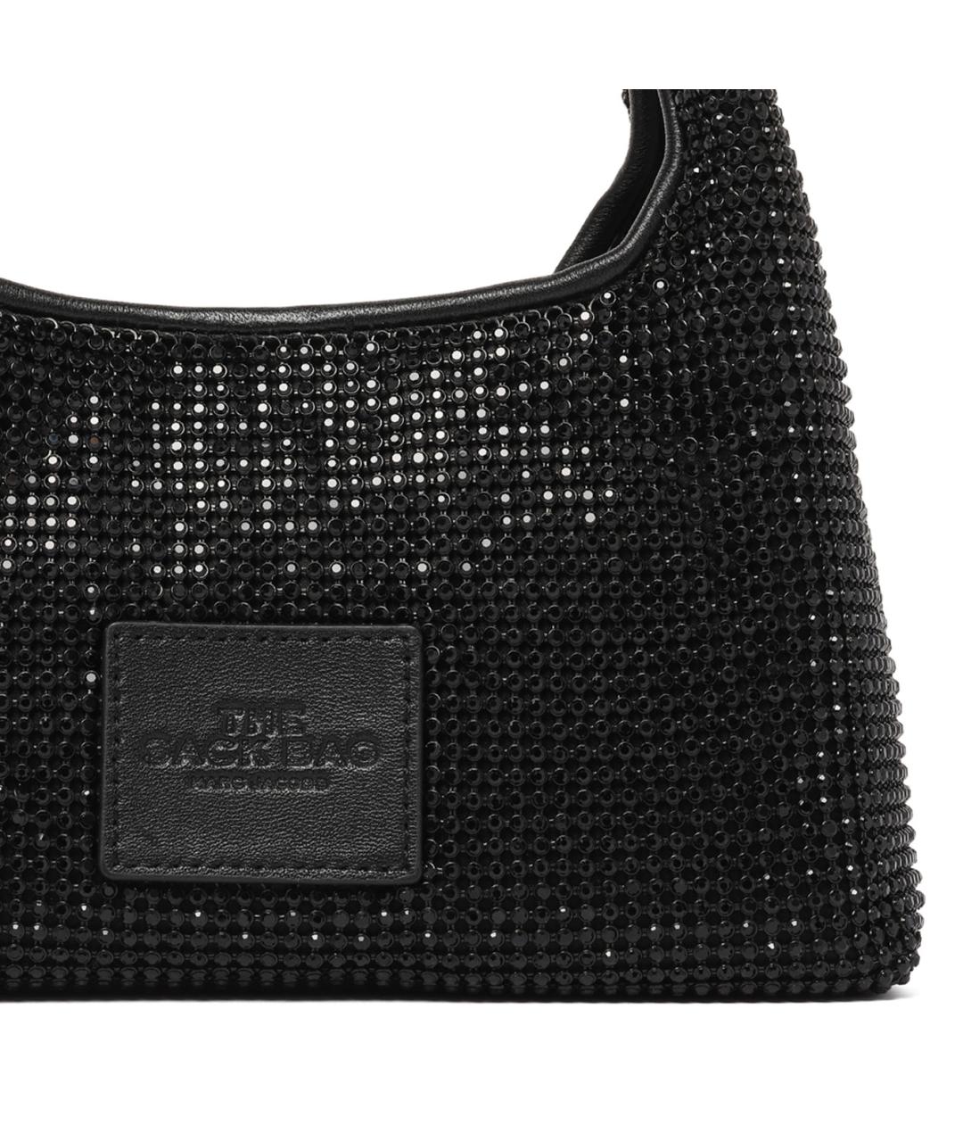 MARC JACOBS Черная синтетическая сумка с короткими ручками, фото 4