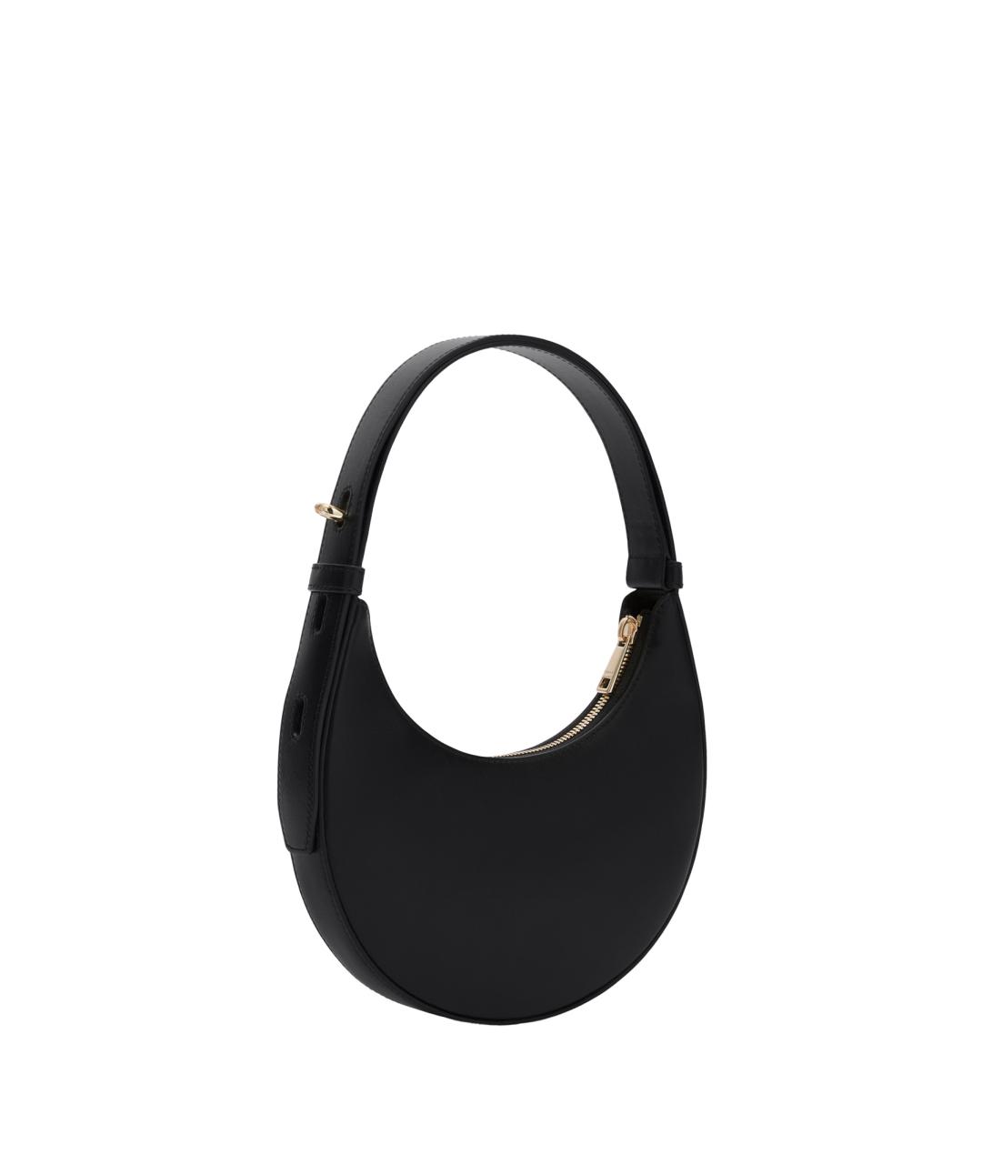 FURLA Черная синтетическая сумка через плечо, фото 2
