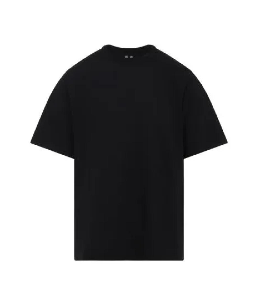 THE ATTICO Черная хлопковая футболка, фото 1