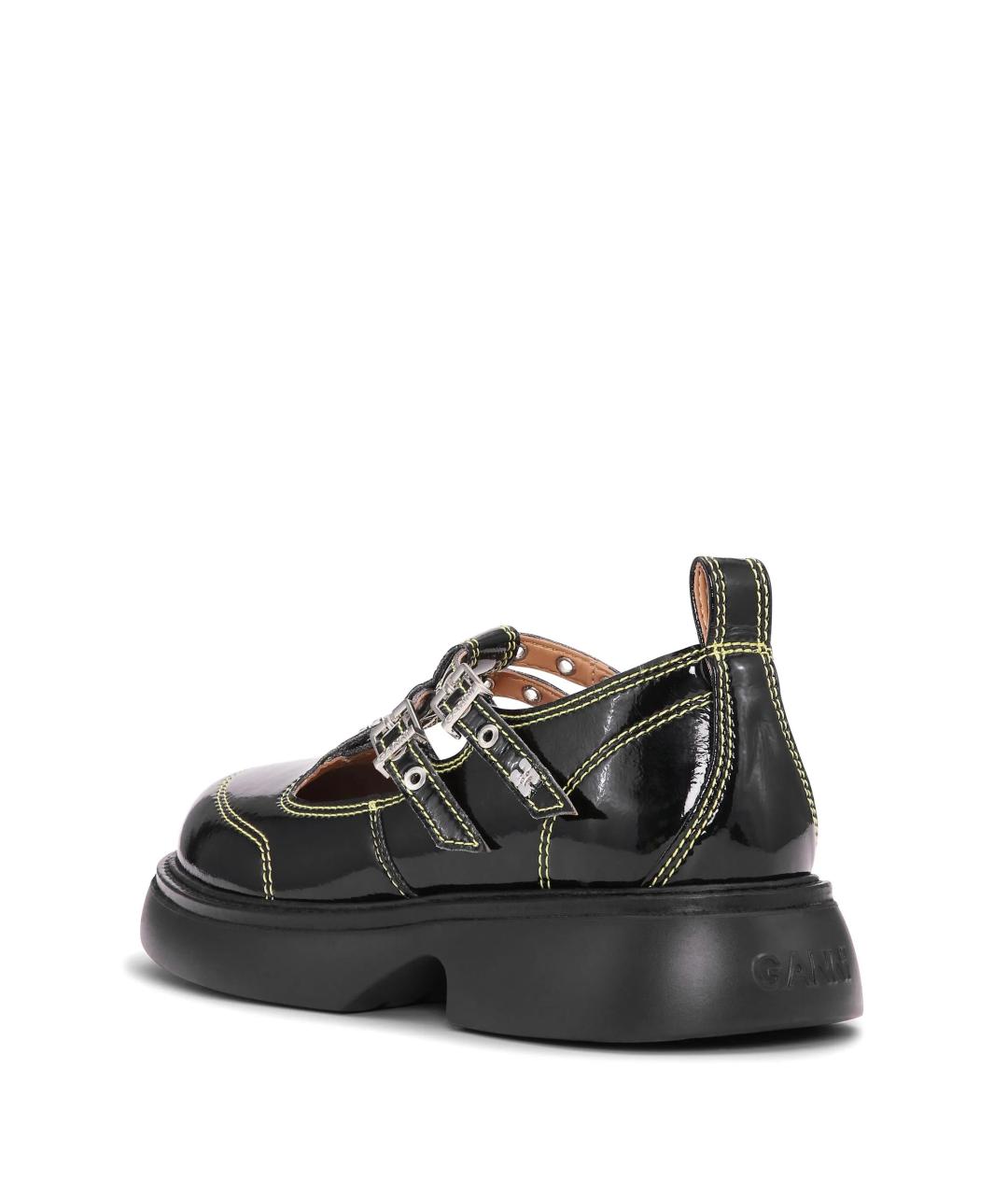 GANNI Черные ботинки, фото 3