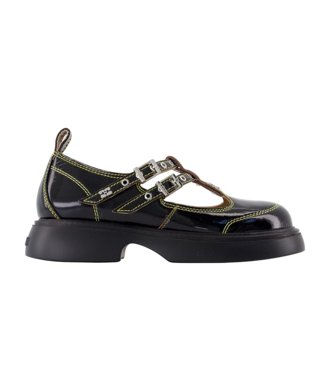 GANNI Черные ботинки, фото 1