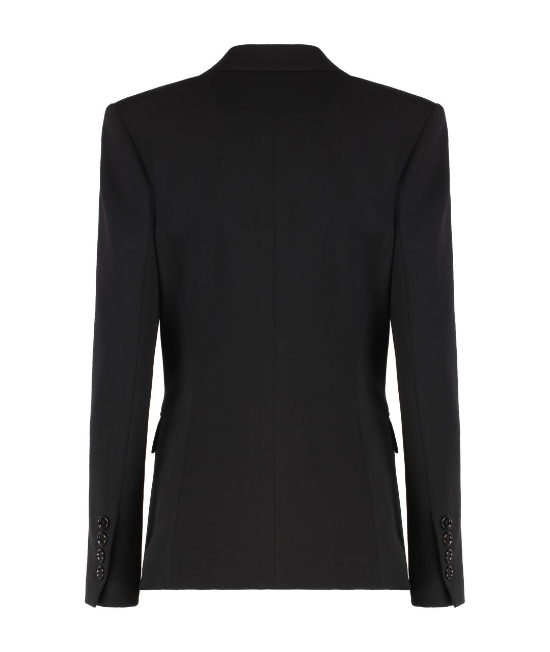 PINKO Черный полиэстеровый жакет/пиджак, фото 2