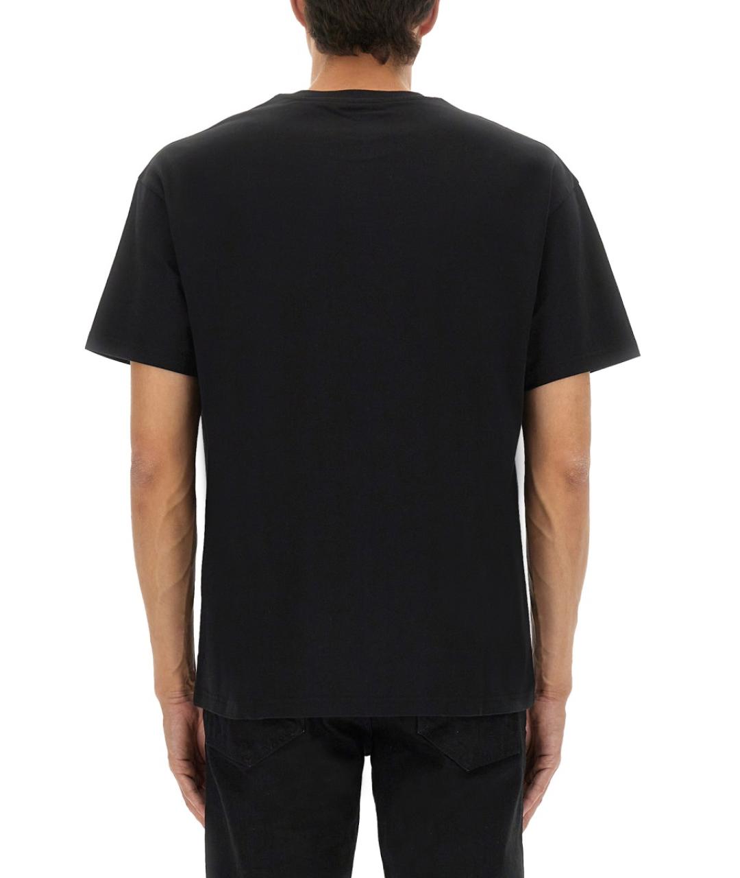 GIVENCHY Черная хлопковая футболка, фото 4