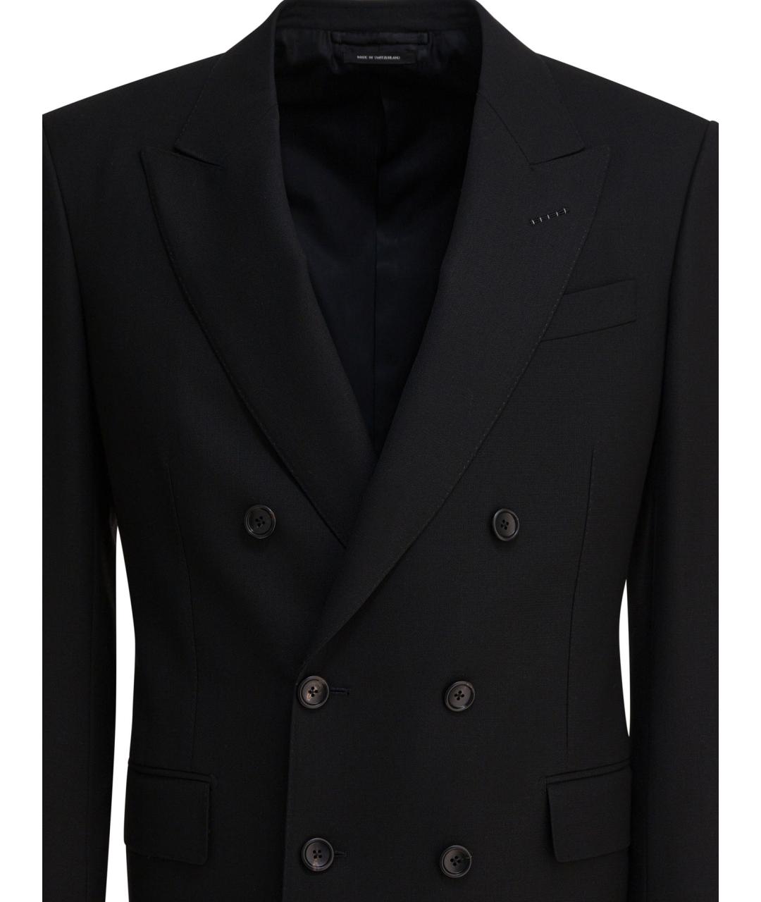 TOM FORD Черный шерстяной пиджак, фото 3