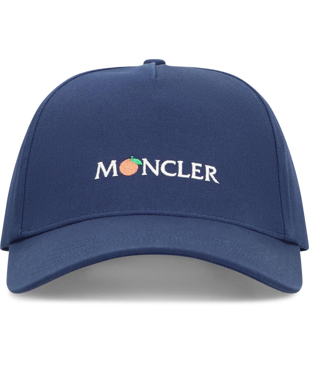 MONCLER Синяя хлопковая кепка/бейсболка, фото 2