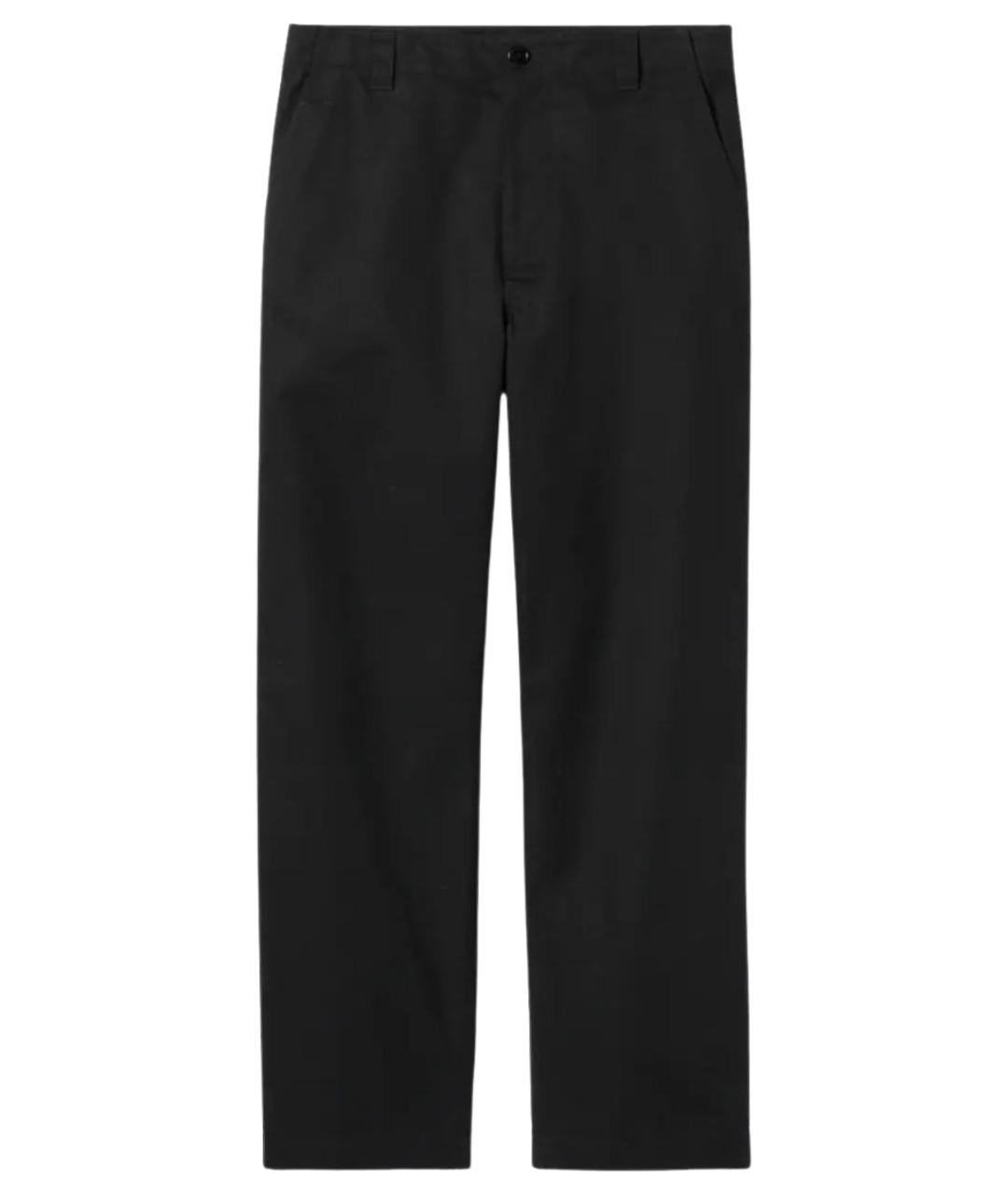 GUCCI Черные хлопковые повседневные брюки, фото 1