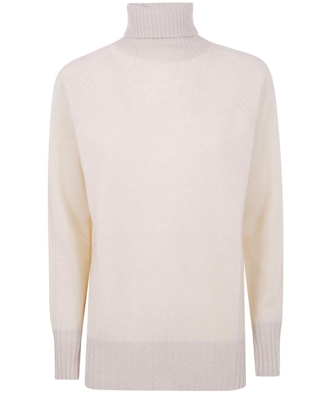 TWIN-SET Белый шерстяной джемпер / свитер, фото 1