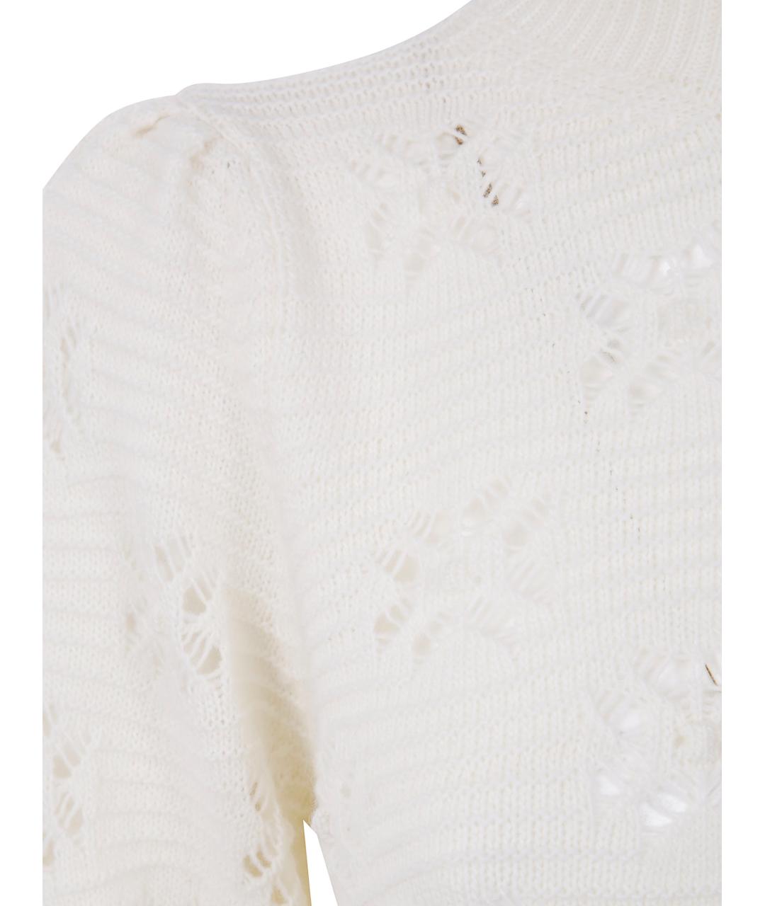 TWIN-SET Белый джемпер / свитер, фото 3