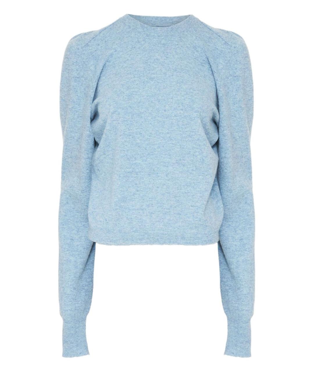 MAISON MARGIELA Голубой шерстяной джемпер / свитер, фото 1